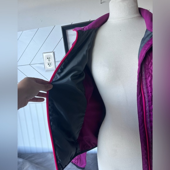 Lole Lightweight Puffer Jacket Purple Size M - Picture 3 of 7